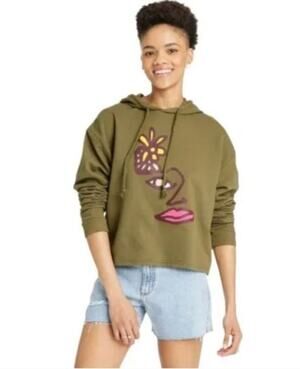 New Pride Green Face Sweatshirt XXL